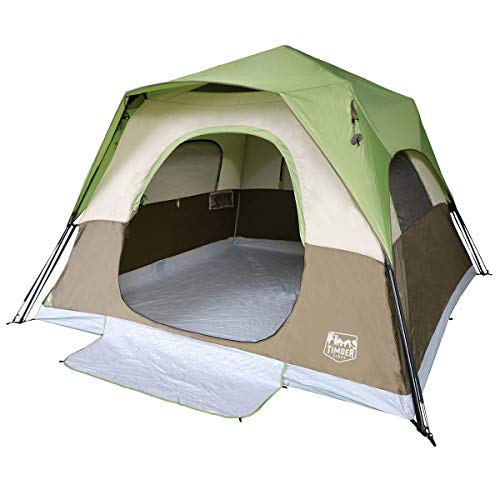 Timber Ridge 6-Person Instant Cabin Tent with Rainfly (Great Price